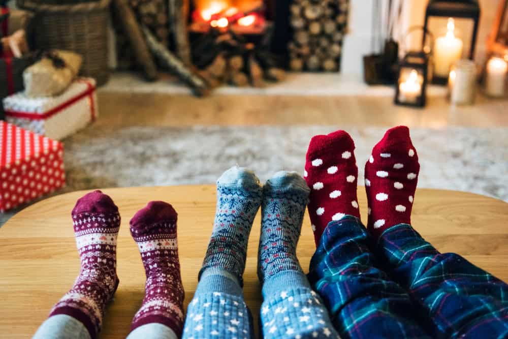 Cosy and warm at home