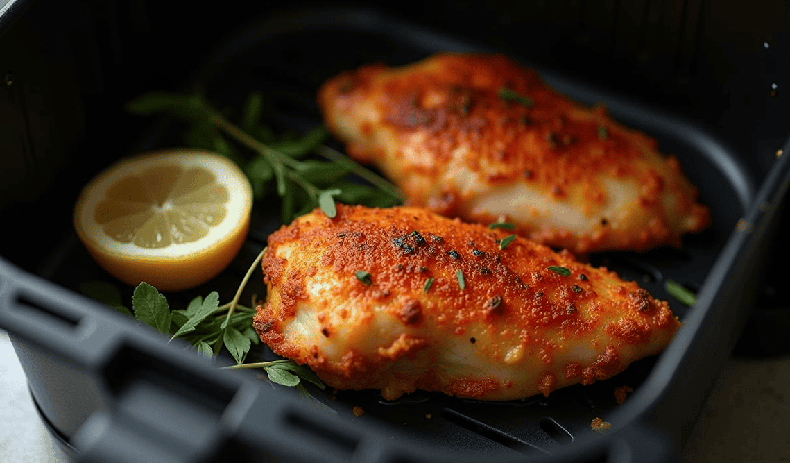Κοτόπουλο φιλέτο με πάπρικα στο airfryer