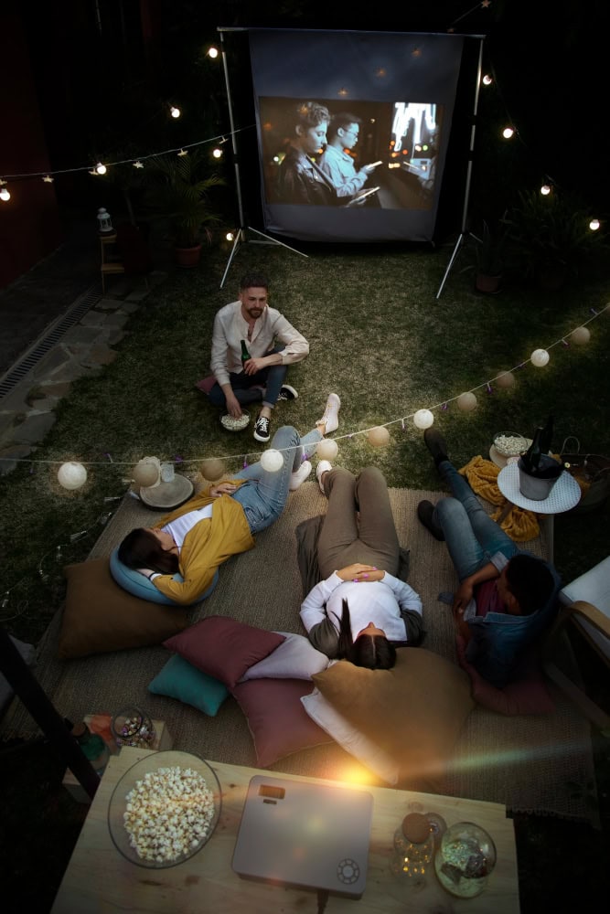 Movie night στο μπαλκόνι