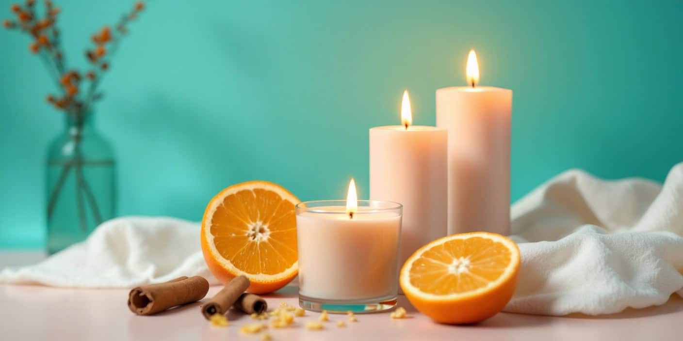 DIY αρωματικά κεριά
