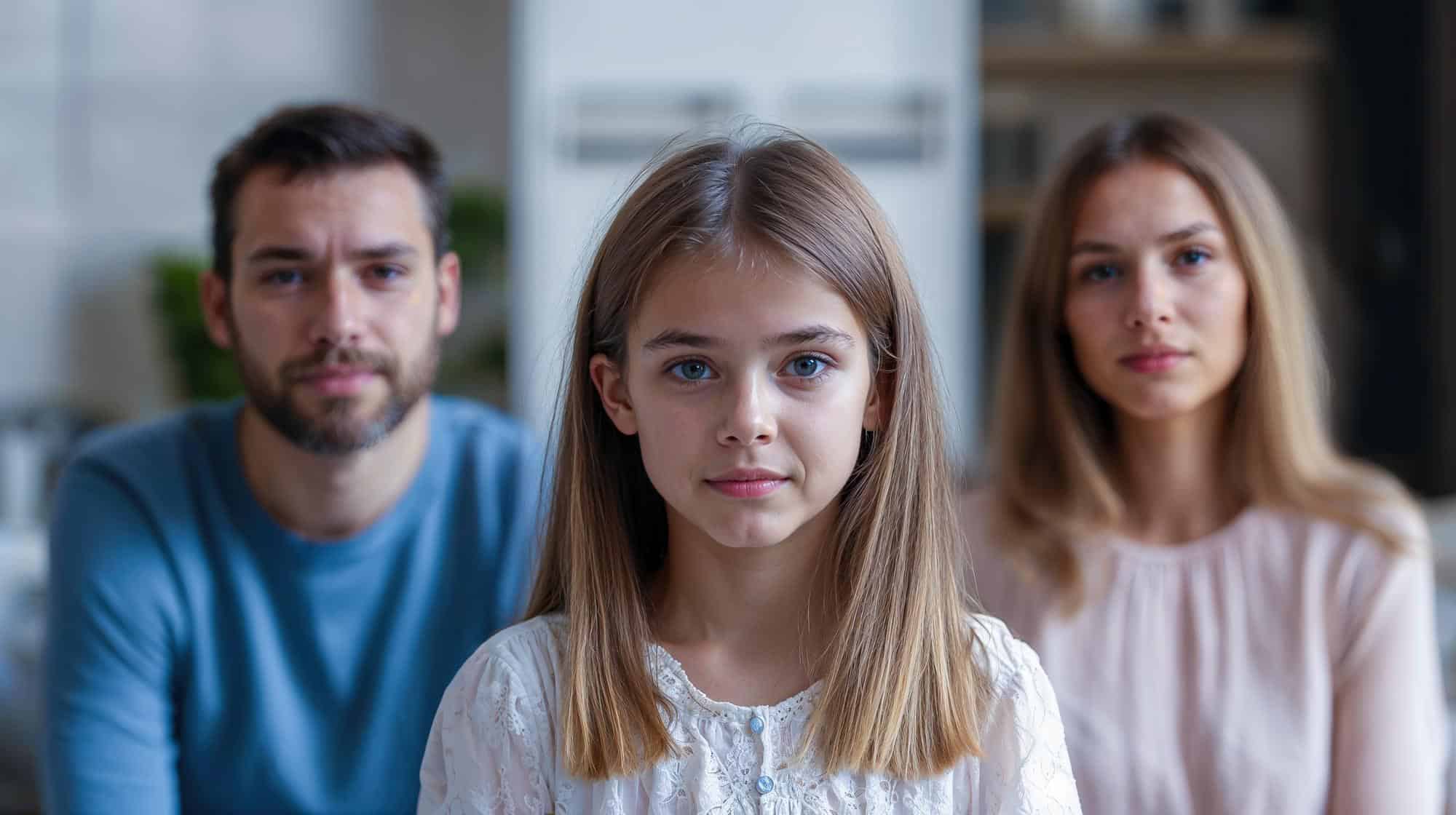 Γονείς και έφηβη κόρη