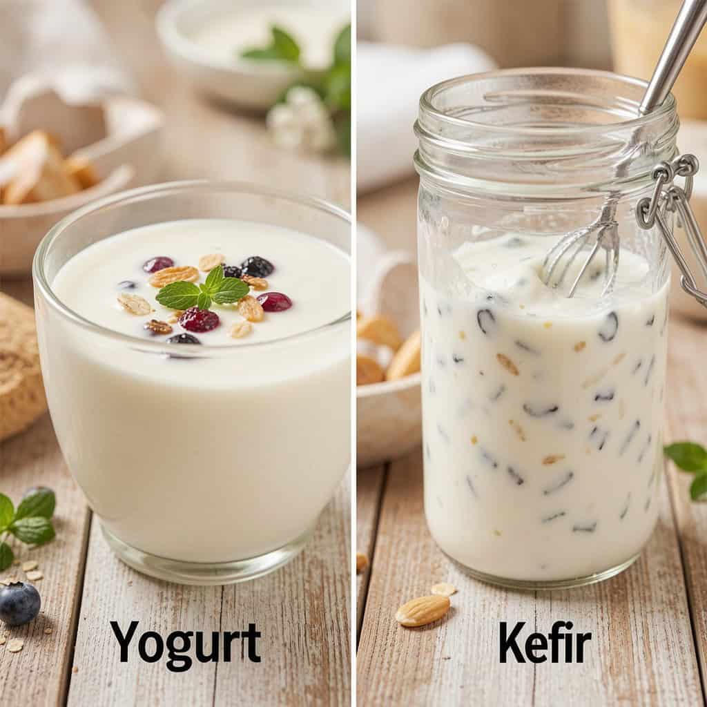 γιαούρτι ή κεφίρ