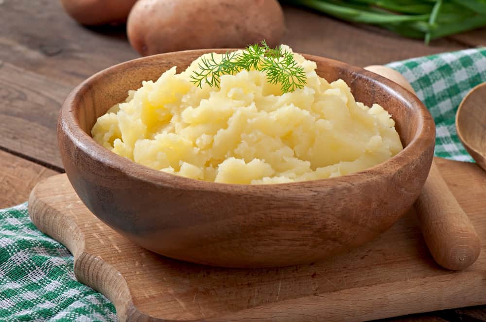 mashed potatoes