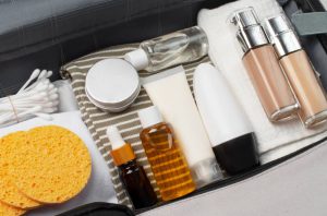 packing beauty stuff