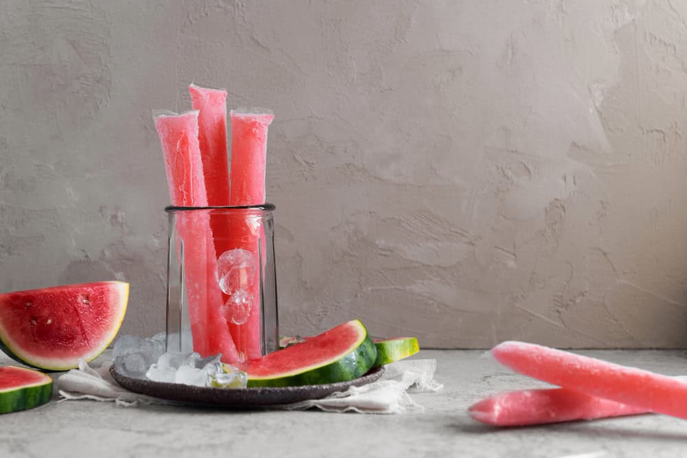 Watermelon lolly