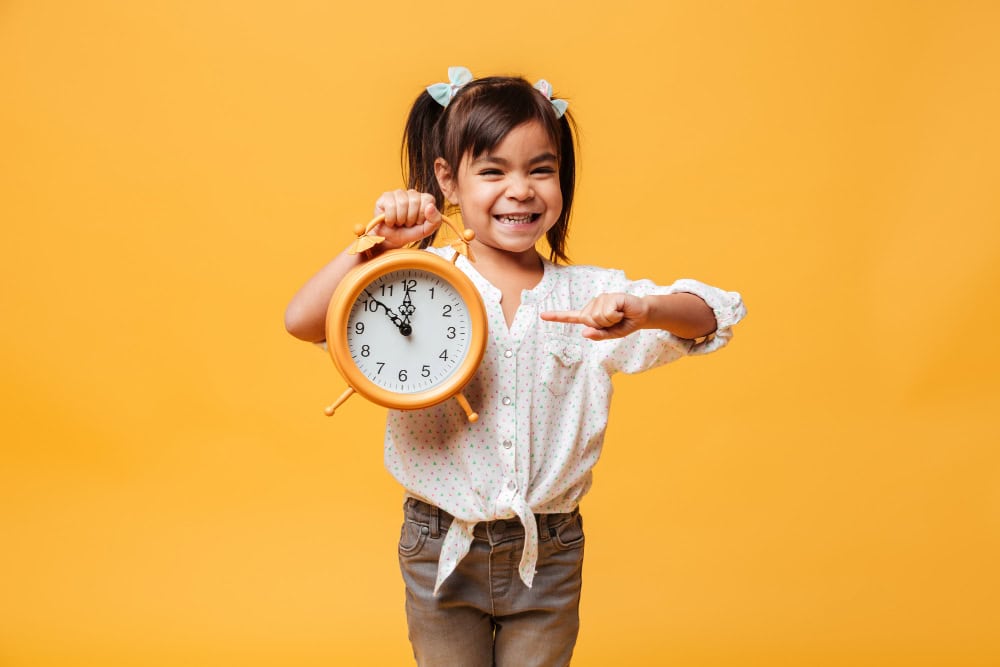 timer and child