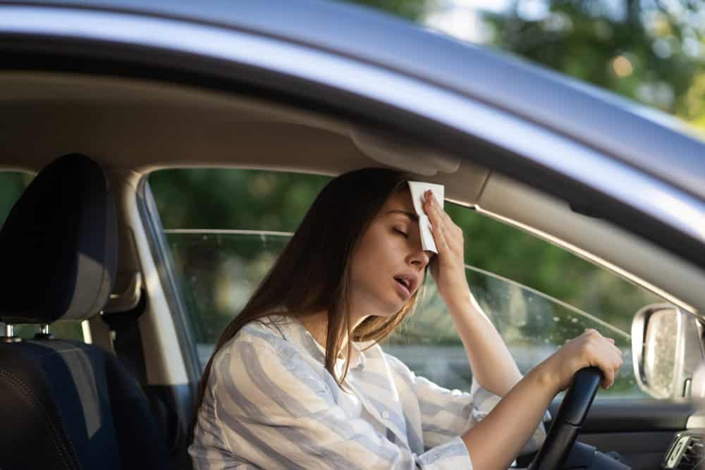 too hot car