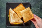 frying toast