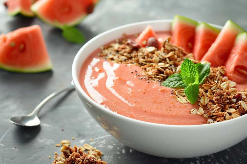 watermelon smoothie bowl