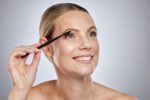 applying mascara