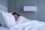 sleep with the AC on overnight.