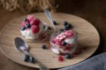 Homemade frozen yogurt.
