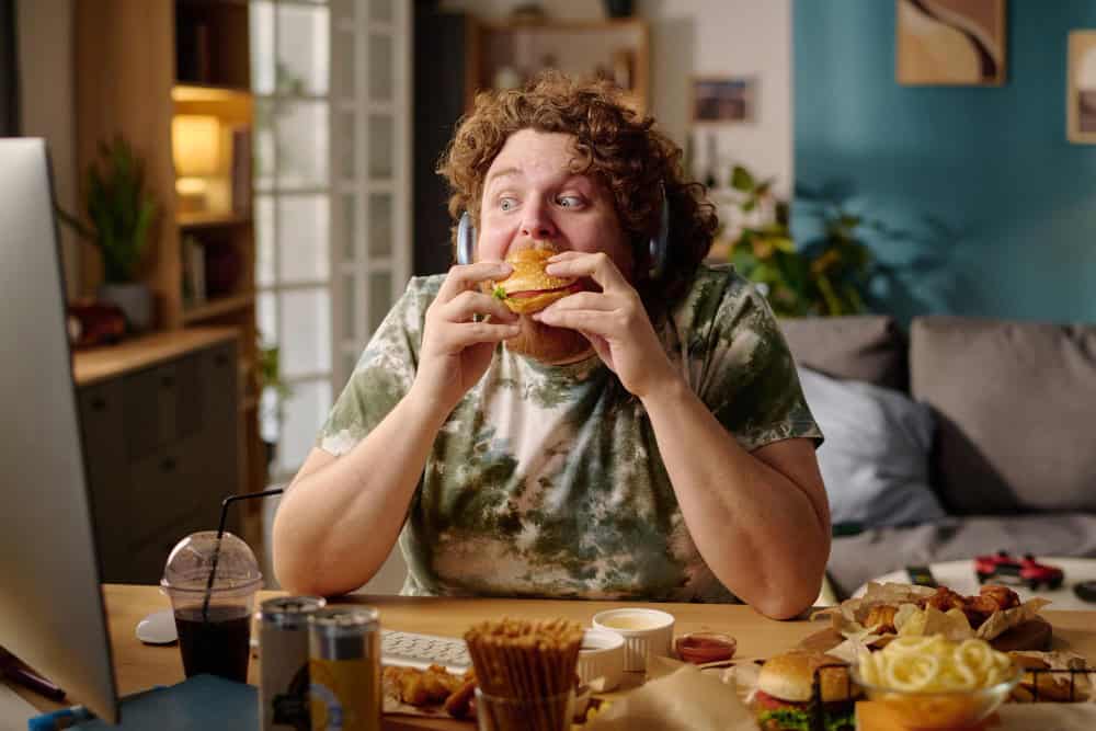 eating too fast