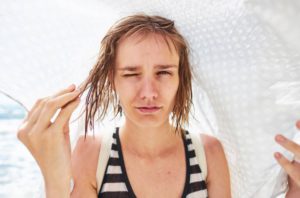 ruined hair after beach