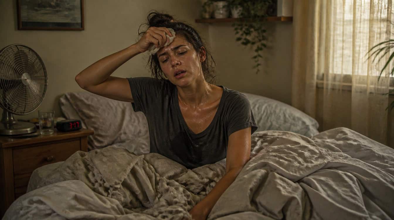 cant sleep its too hot