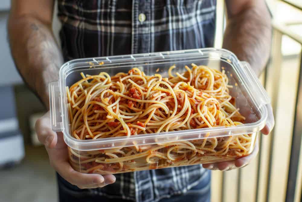 leftover spaghetti