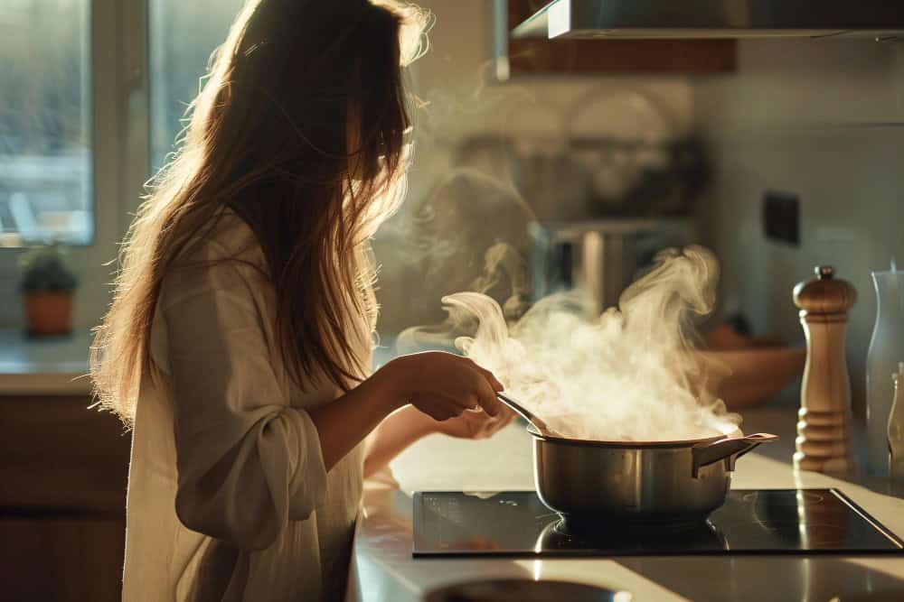 kitchen smells like food